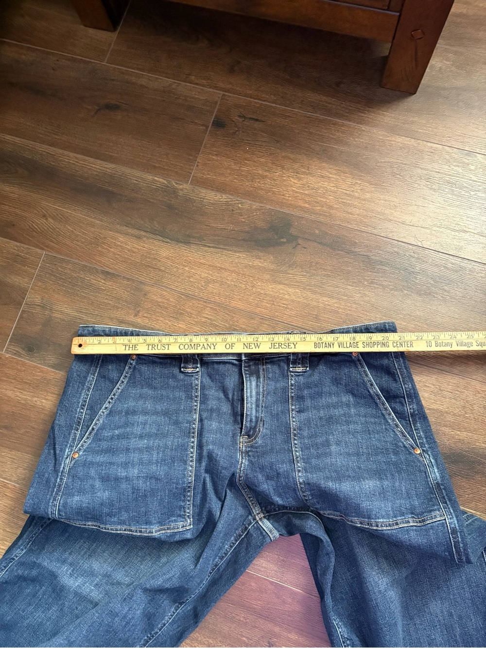 EUC LANE BRYANT Barrel Patch Pocket Jean - Picture 4 of 10